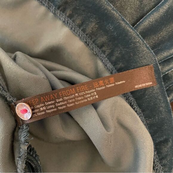 Anthropologie Hillary Velvet Top Teal Size XS - Picture 7 of 8